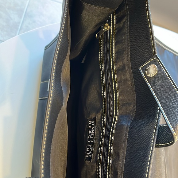 Kenneth Cole REACTION “Big Bag Wolf” Large Black Business Bag Fabric NWT - Picture 15 of 15